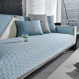 Geometric 3D Sofa Cover, Non-Slip Couch Protector for Seat, Backrest & Armrest - Ornate Home