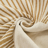 Geometric Radial Striped L-Shape Sofa Cover: Thick, Reversible Furniture Blanket for Kids and Pets - Ornate Home