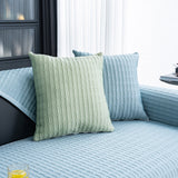 Geometric Textured Couch Slipcover Protector Non-Slip Ice Silk Sofa Cover for Couch - Ornate Home