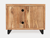 Geometrix Natural 2 Door Accent Cabinet - Ornate Home