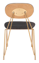 Georges Gray & Gold Dining Chair (Set of 2) - Ornate Home