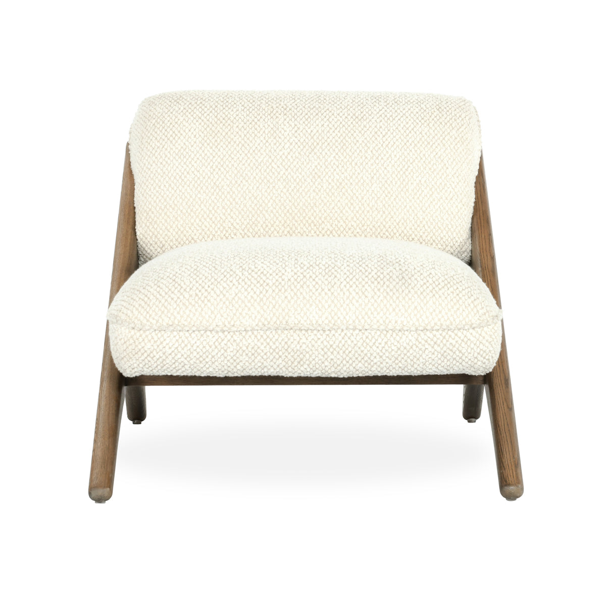Georgia Light Beige/Natural Accent Chair - Ornate Home