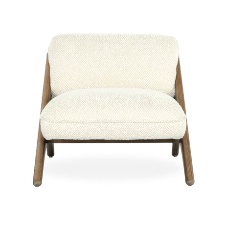 Georgia Light Beige/Natural Accent Chair - Ornate Home