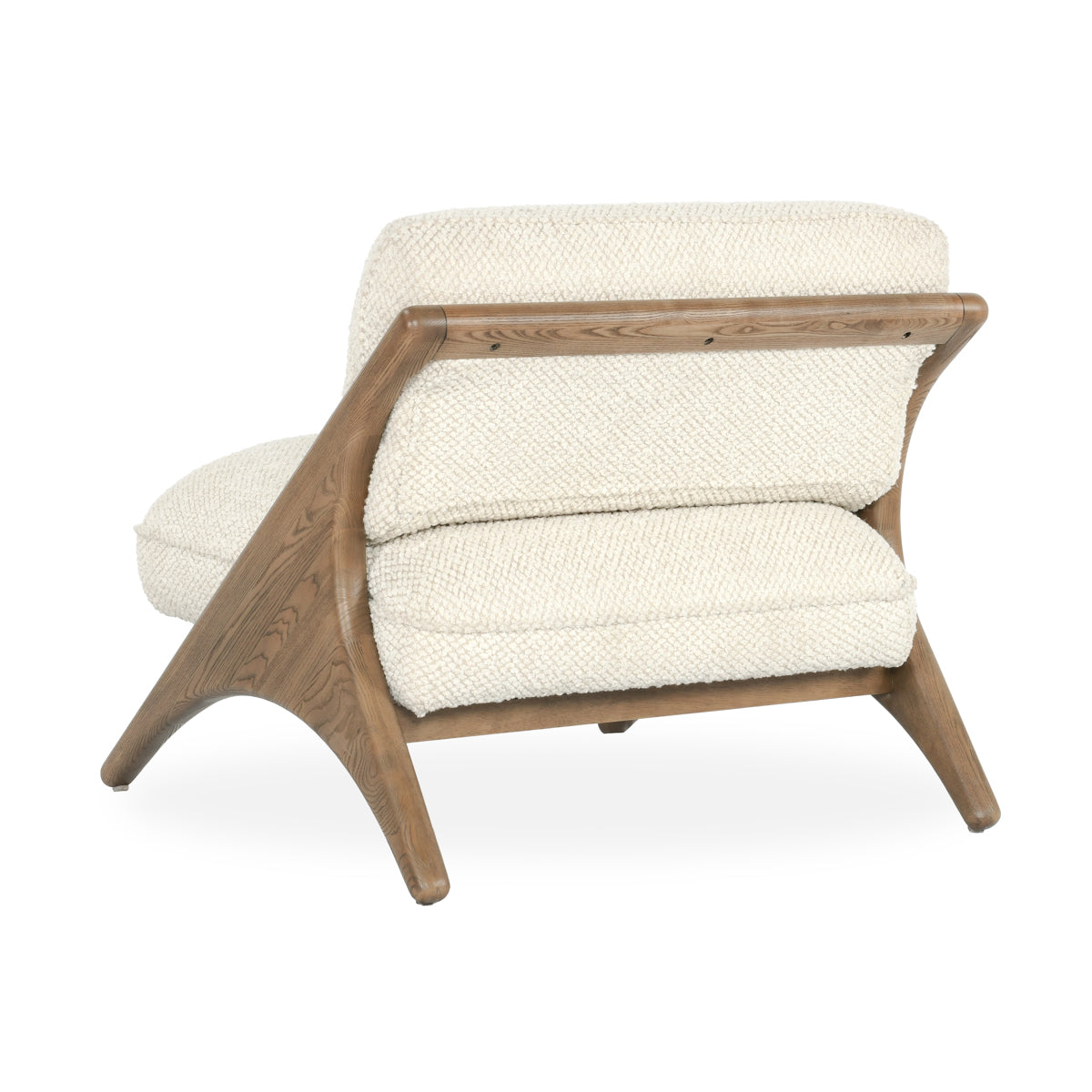 Georgia Light Beige/Natural Accent Chair - Ornate Home