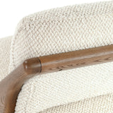 Georgia Light Beige/Natural Accent Chair - Ornate Home