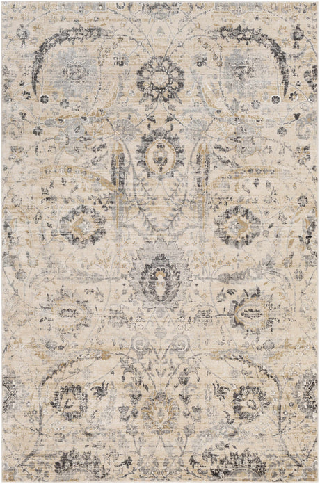 Georgiana Beige Area Rug - Ornate Home