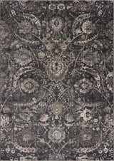 Georgiana Black Area Rug - Ornate Home