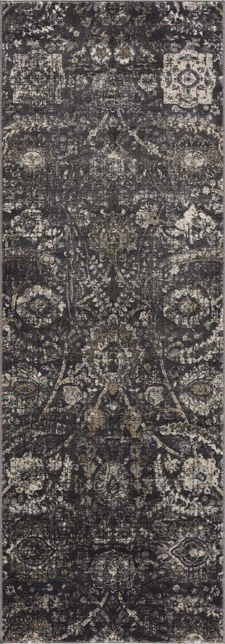 Georgiana Black Area Rug - Ornate Home
