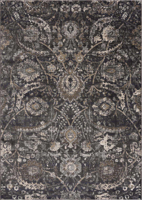 Georgiana Charcoal Area Rug - Ornate Home