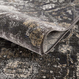 Georgiana Charcoal Area Rug - Ornate Home