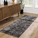 Georgiana Charcoal Area Rug - Ornate Home