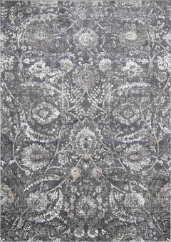 Georgiana Charcoal Area Rug - Ornate Home