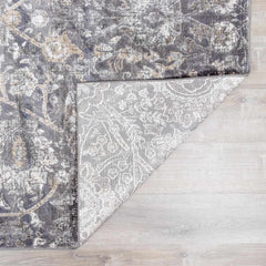Georgiana Charcoal Area Rug - Ornate Home