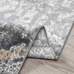 Georgiana Charcoal Area Rug - Ornate Home