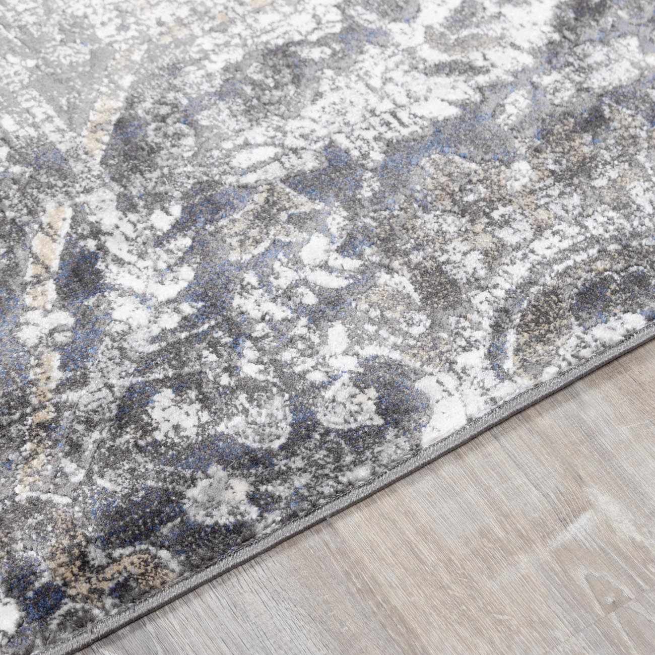 Georgiana Charcoal Area Rug - Ornate Home