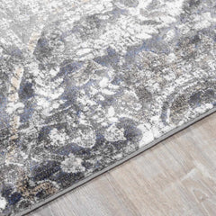 Georgiana Charcoal Area Rug - Ornate Home