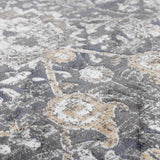 Georgiana Charcoal Area Rug - Ornate Home