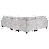 Georgina Beige 4-piece Modular Sectional Sofa - Ornate Home