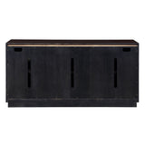 Geranio Metallic Silver Console Cabinet - Ornate Home