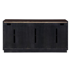 Geranio Metallic Silver Console Cabinet - Ornate Home