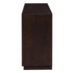 Geranio Metallic Silver Console Cabinet - Ornate Home