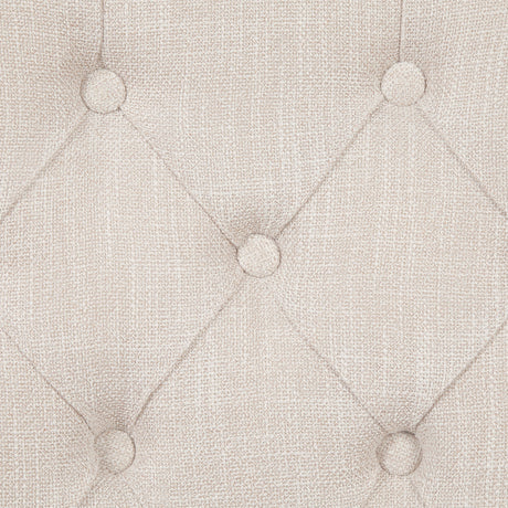 Gerardo Beige & Espresso Side Chair (Set of 2) - Ornate Home