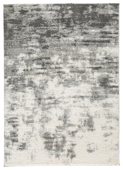 Gerdie Cream/Gray Large Rug 8' x 10' - Ornate Home
