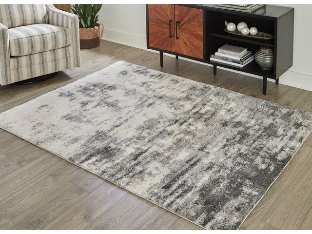 Gerdie Cream/Gray Medium 5'3" x 7'3" Rug (Online Special Price) - Ornate Home