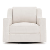 Germain Gray Swivel Chair Without Pillows - Ornate Home