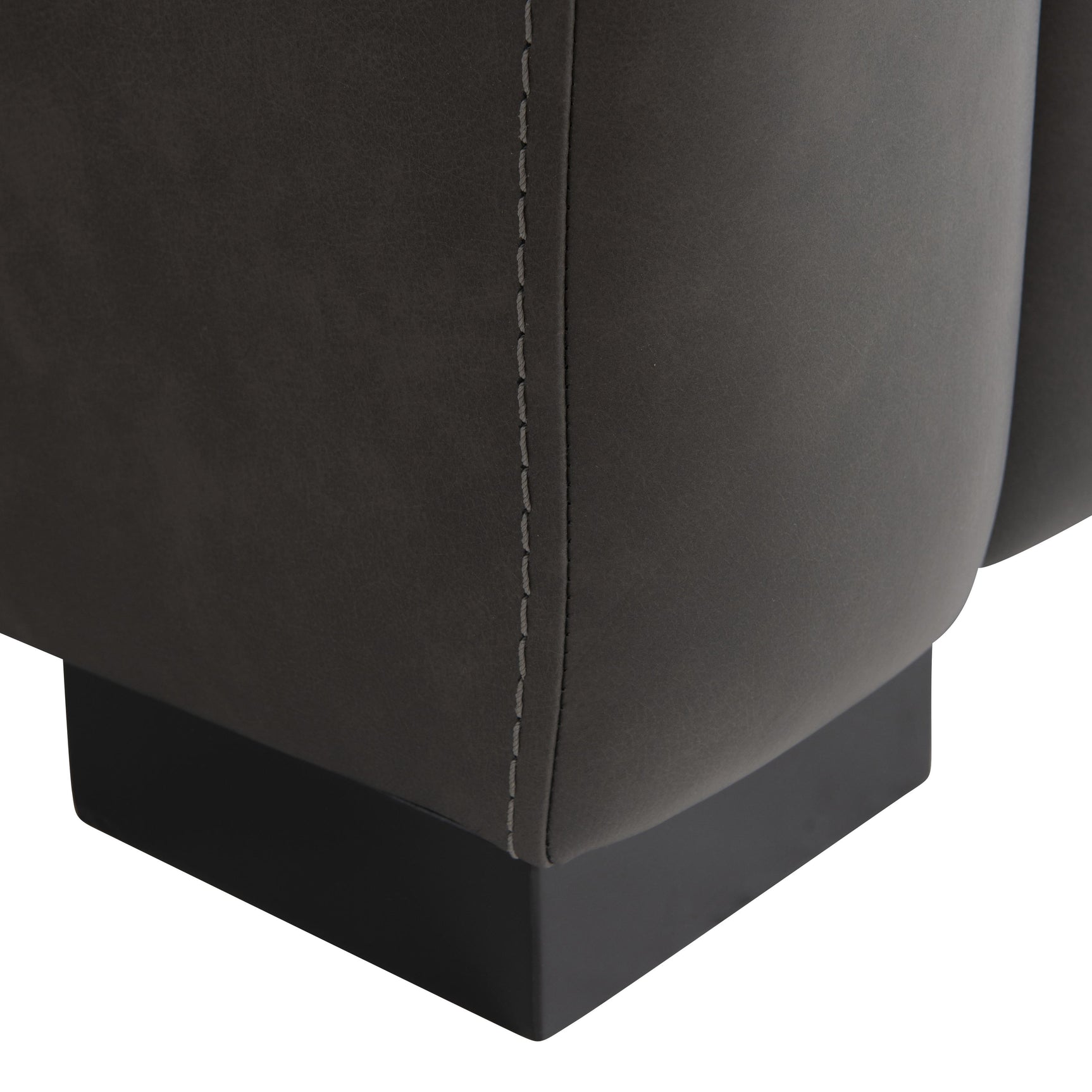 Germain Grey Leather Power Motion Sofa - Ornate Home