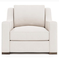 Germain Mocha Chair Without Pillows - Ornate Home