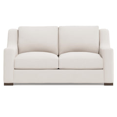 Germain Mocha Loveseat Without Pillows - Ornate Home