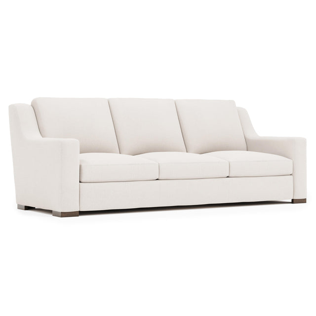 Germain Mocha Sofa Without Pillows - Ornate Home