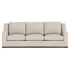 Germain Mocha Sofa Without Pillows - Ornate Home