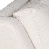Germain White/Cream Fabric Chair - Ornate Home