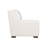 Germain White/Cream Fabric Loveseat - Ornate Home