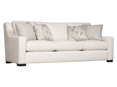 Germain White/Cream Fabric Sofa - Ornate Home