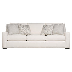 Germain White/Cream Fabric Sofa - Ornate Home