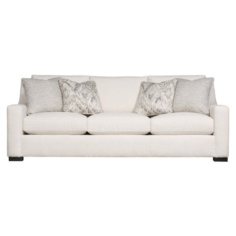 Germain White/Cream Fabric Sofa - Ornate Home