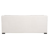 Germain White/Cream Fabric Sofa - Ornate Home