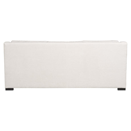 Germain White/Cream Fabric Sofa - Ornate Home