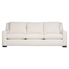 Germain White/Cream Fabric Sofa - Ornate Home