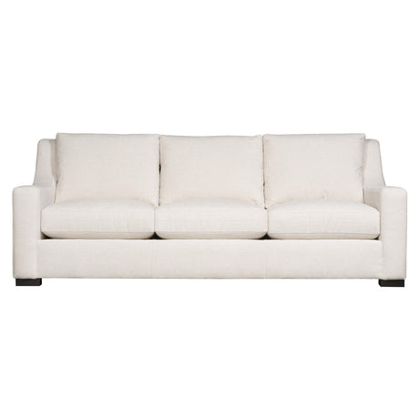 Germain White/Cream Fabric Sofa - Ornate Home