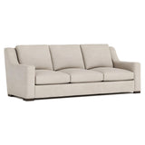 Germain White/Cream Leather Sofa - Ornate Home