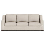 Germain White/Cream Leather Sofa - Ornate Home