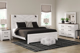 Gerridan King Panel Bedroom Set with Dresser and Mirror (Online Special Price) - Ornate Home