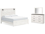 Gerridan King Panel Bedroom Set with Dresser and Mirror - Ornate Home