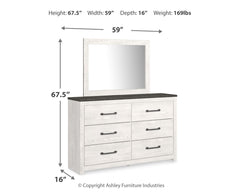 Gerridan King Panel Bedroom Set with Dresser and Mirror - Ornate Home