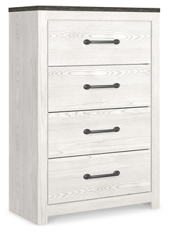 Gerridan White/Gray Dresser, Mirror, Chest and Nightstand - Ornate Home