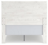 Gerridan White/Gray Full Panel Bed, Dresser, Mirror and Nightstand (Online Special Price) - Ornate Home